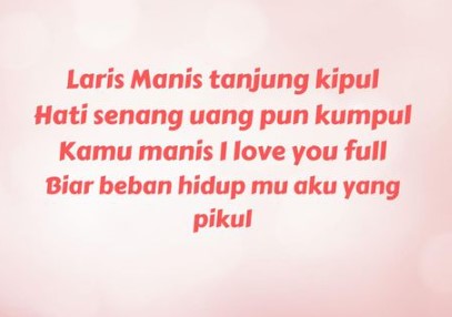 Pantun Romantis untuk Pacar