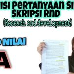 Pertanyaan Sidang Skripsi