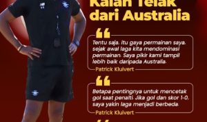 Timnas Indonesia Kalah 1-5 dari Australia